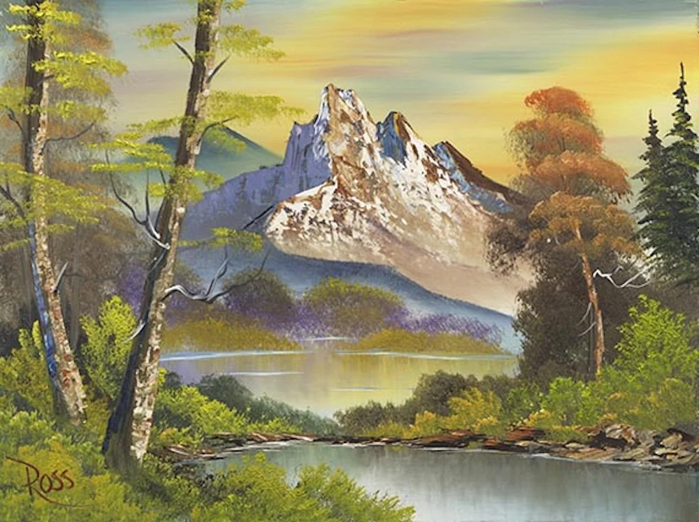 A Brush with History: The First Bob Ross Auction in Germany Supports American Public Media