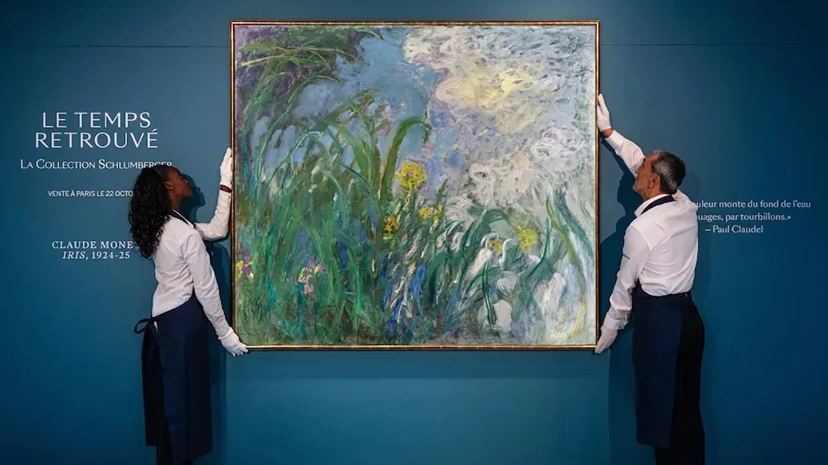 A Masterpiece for the Ages: Monet’s Iris Shatters French Auction Records in Historic Sotheby’s Sale
