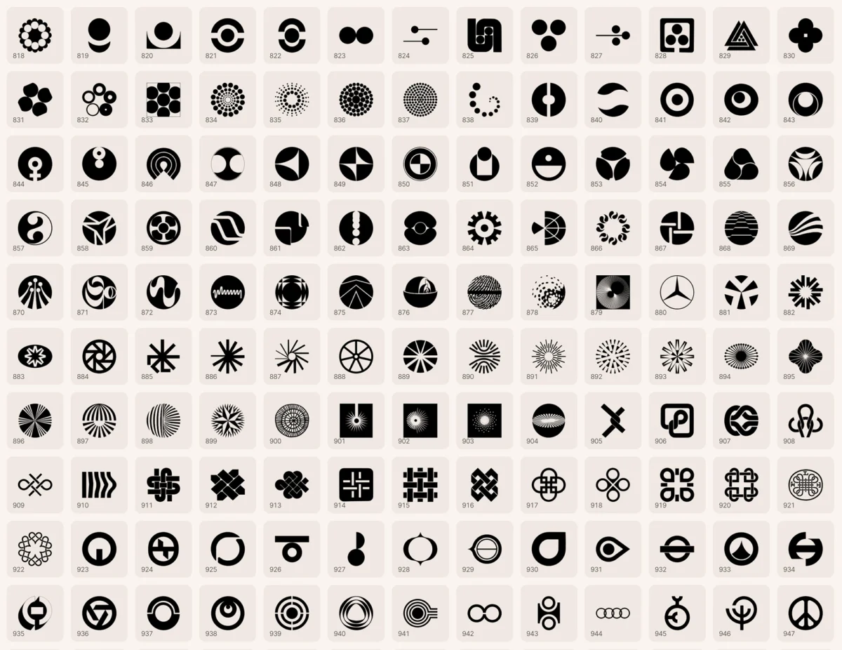 Breathing New Life into Graphic Design History: How a Developer Digitized Yasaburo Kuwayama’s Trademarks & Symbols into Clean SVGs