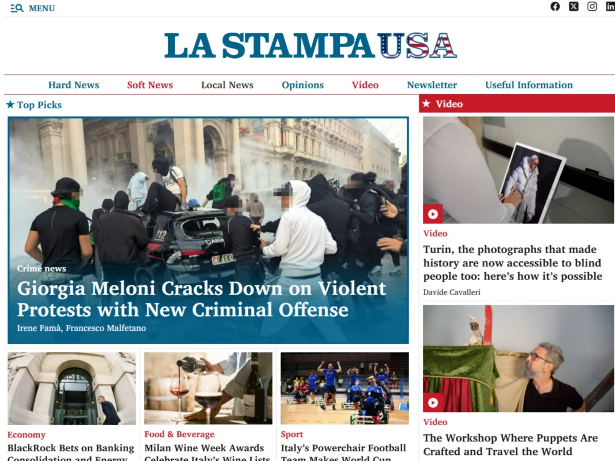 Bridging the Atlantic: How Italy’s ‘La Stampa’ is Redefining the Transatlantic Media Landscape
