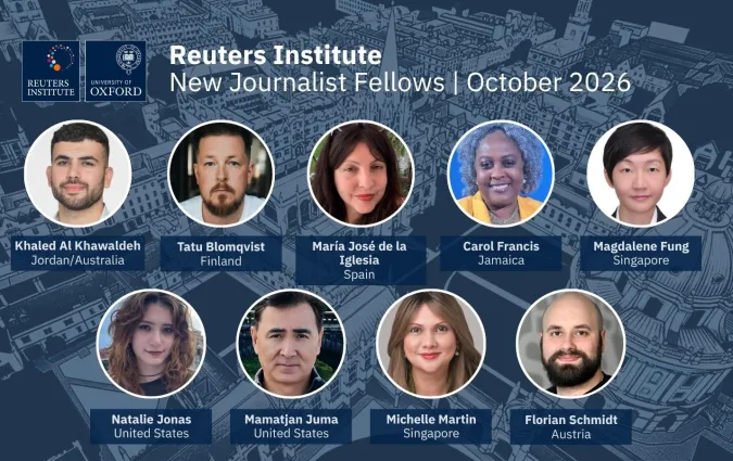 Shaping the Future of Global Journalism: The Reuters Institute Welcomes Its First 2024–2025 Fellowship Cohort